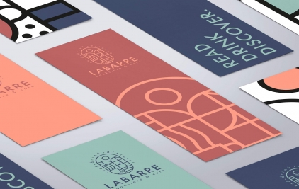 Labarre咖啡書(shū)店品牌VI設(shè)計(jì)